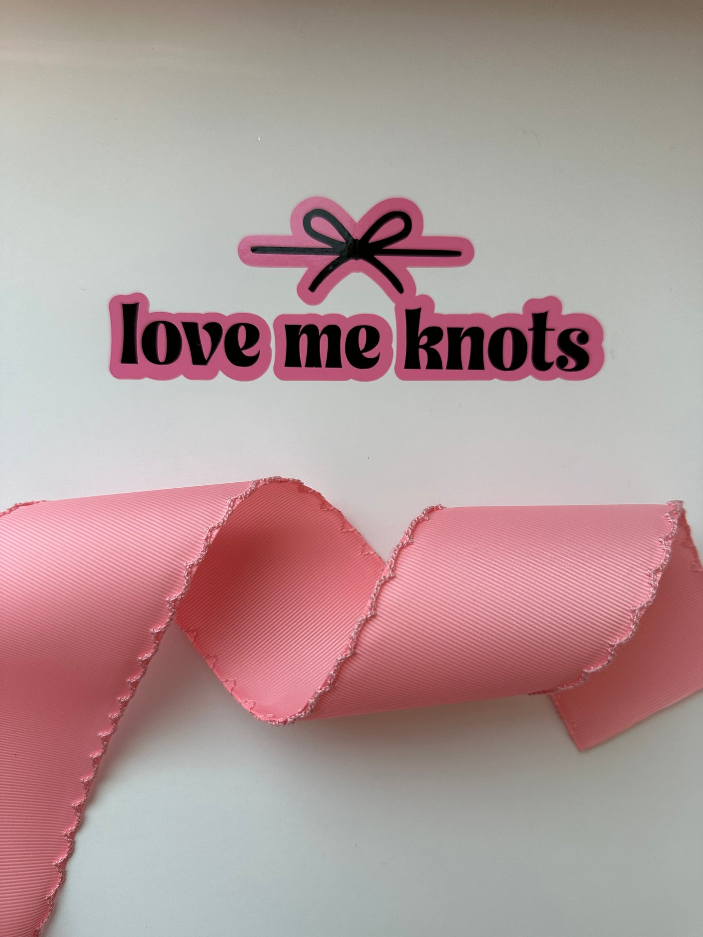2.5” Pink with Pink Moonstitch