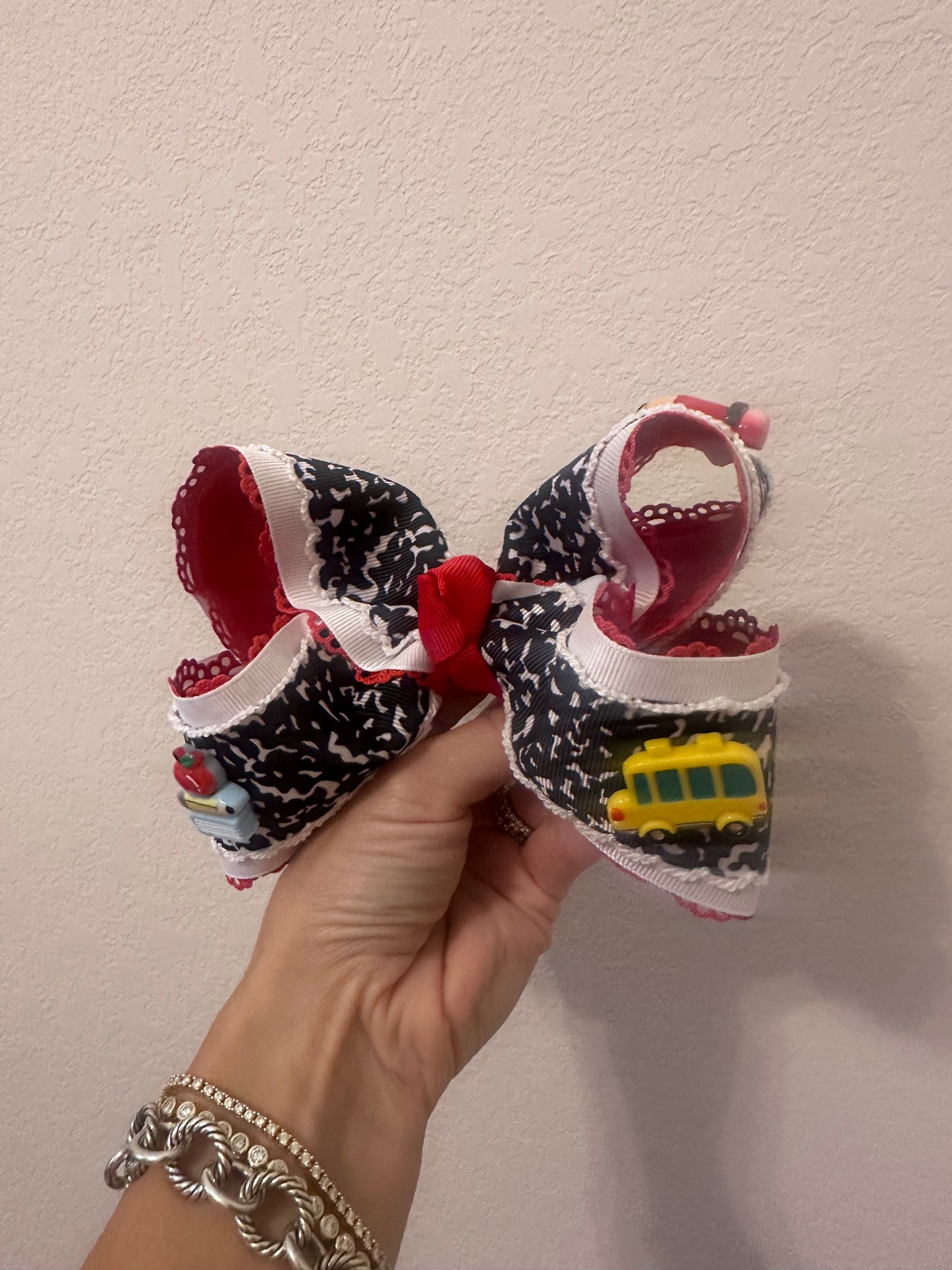 5” School Icon Bow