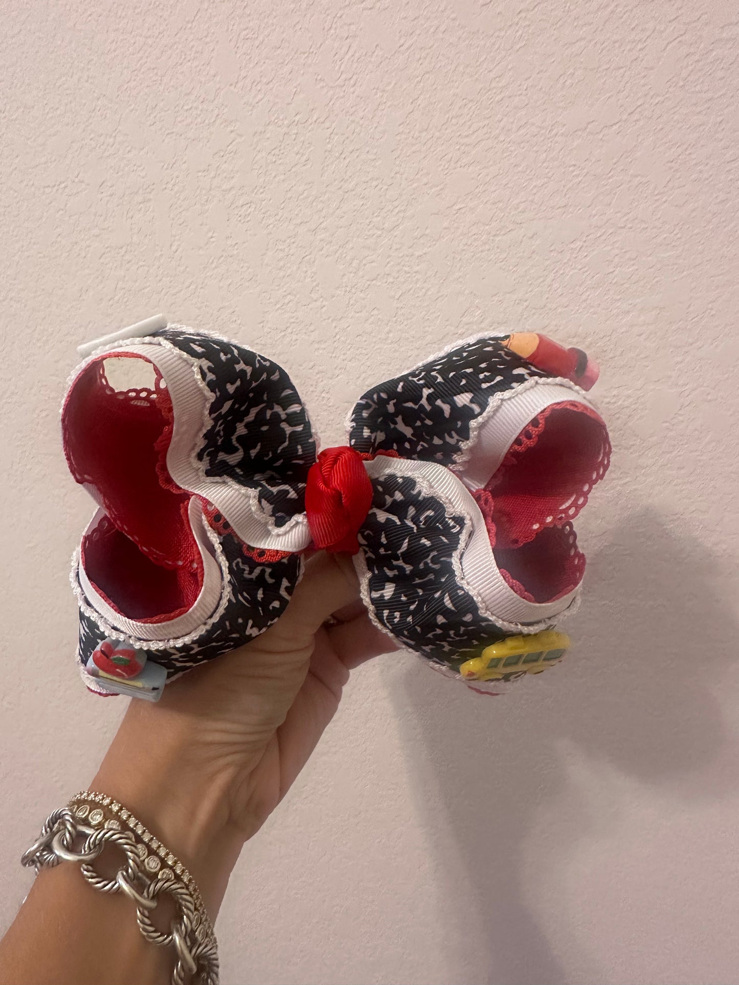 5” School Icon Bow