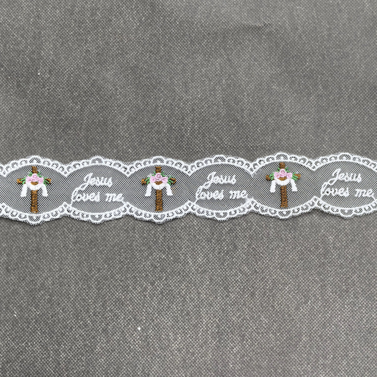 Jesus Loves Me Lace
