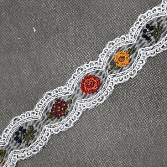 Fall Floral Lace