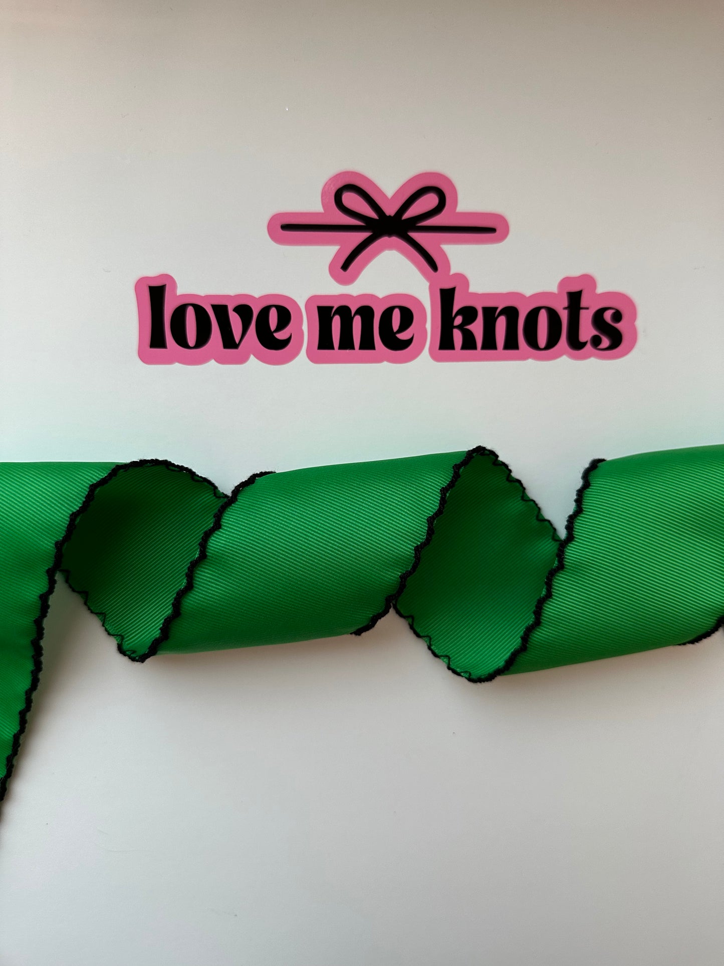 2.25” Classic Green with Black Moonstitch