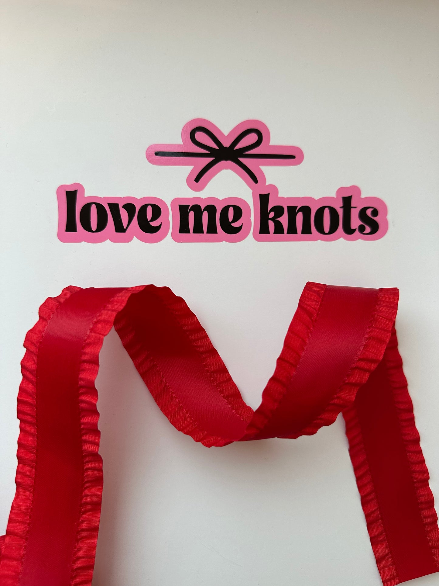 1.5” Red Ruffle