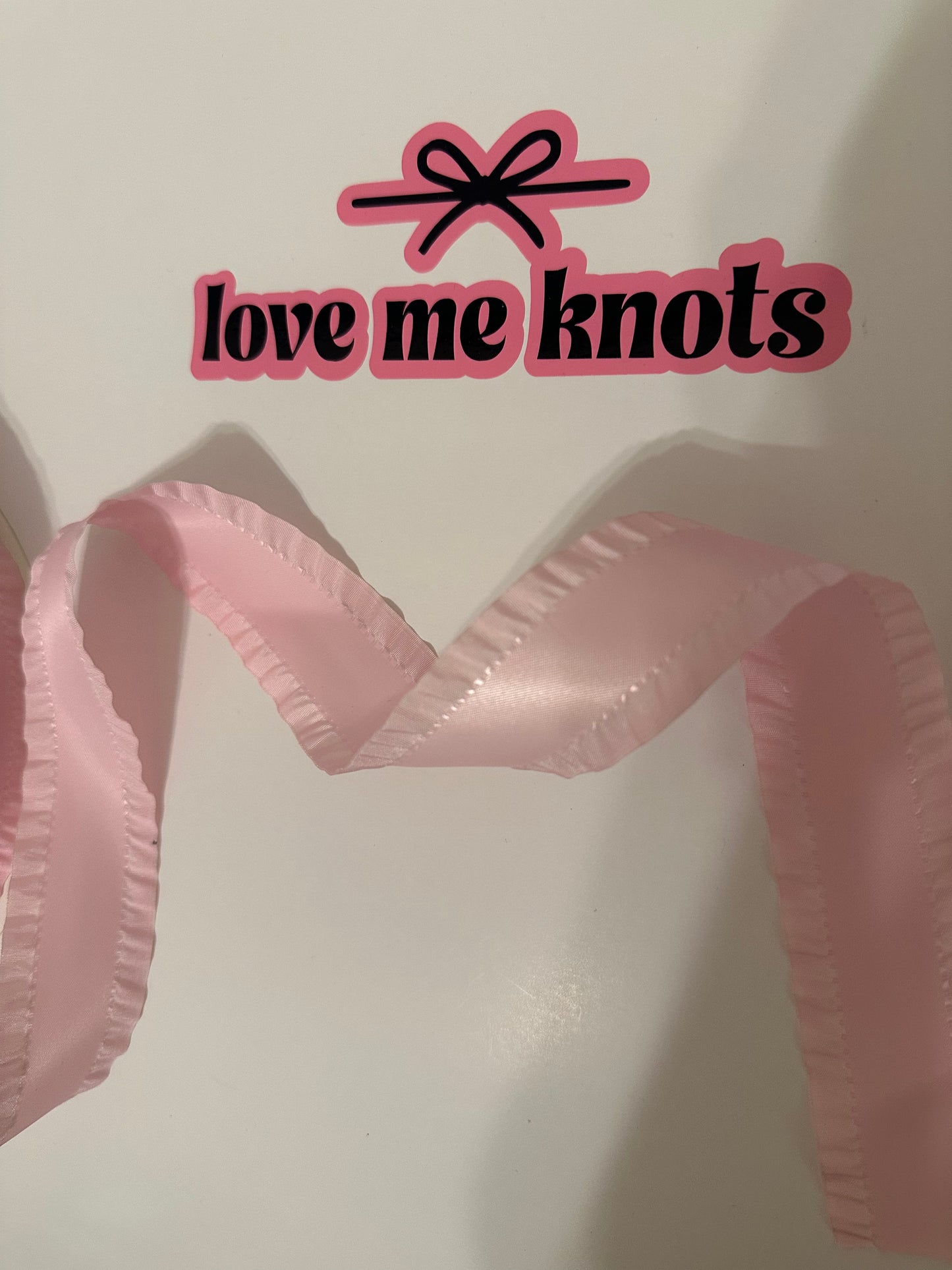 1.5” Baby Pink Ruffle