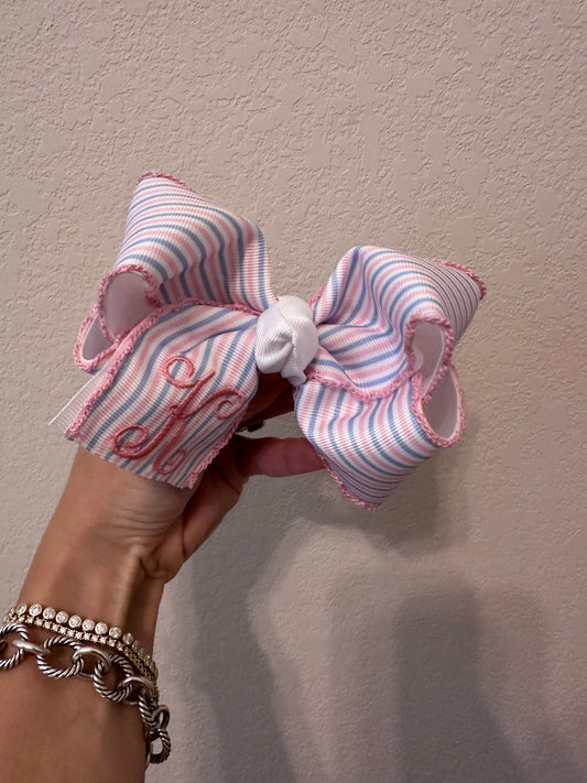 Hospital Print Bow