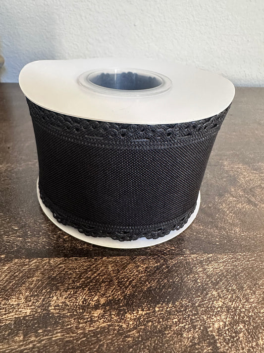 2.5” black eyelet