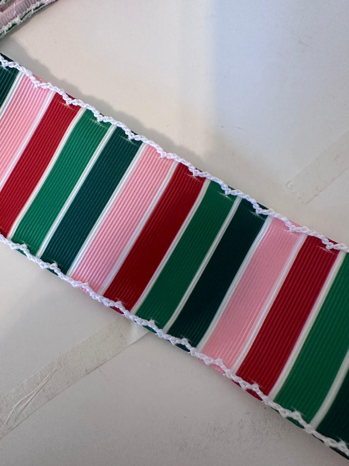 2” Christmas stripe