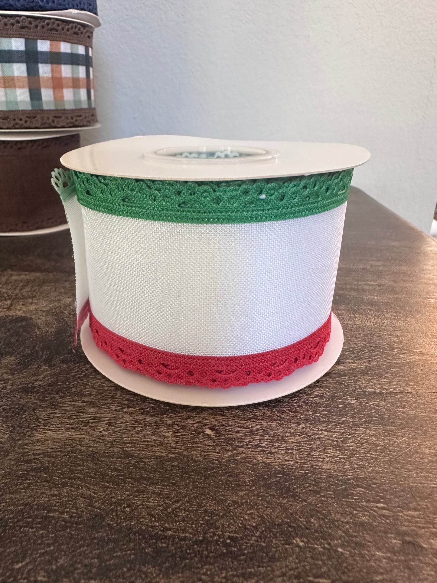 2.5” red and green edge eyelet