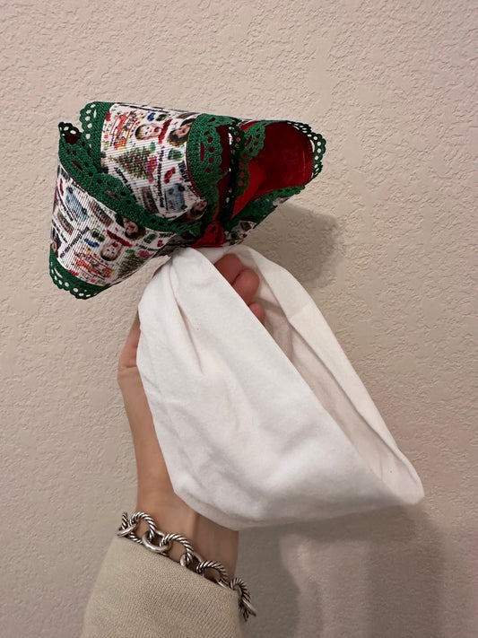 White interchangeable headband